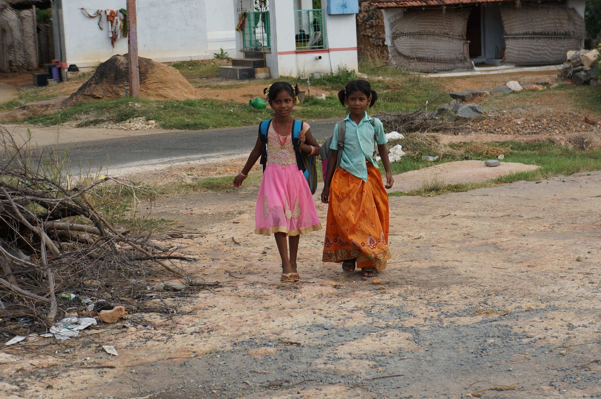 Wir helfen benachteiligten Mädchen in Indien, endlich auch in die Schule gehen zu können. (Foto: Kindernothilfe)
