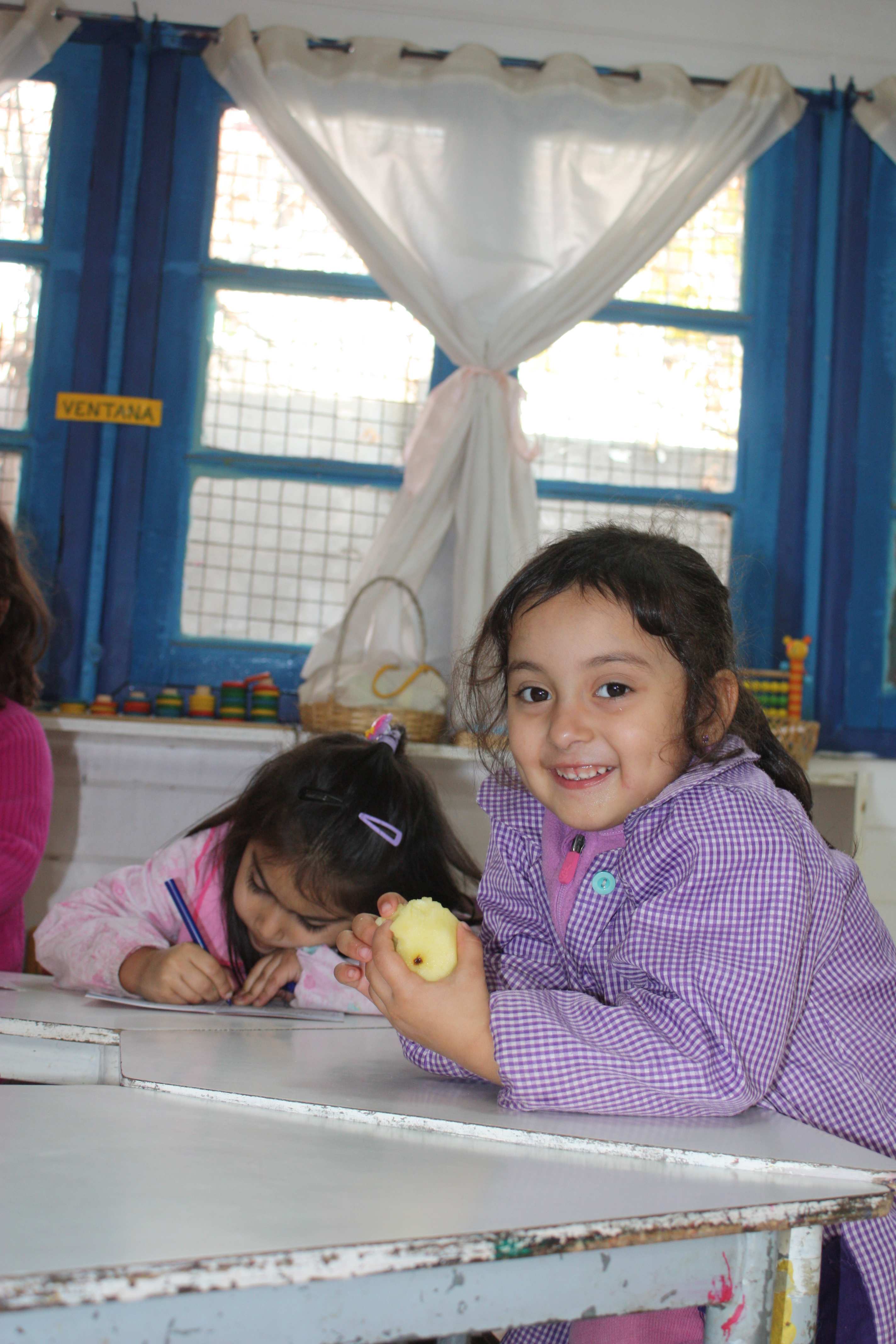 Mariola aus Chile in der Schule Mariola aus Chile in der Schule