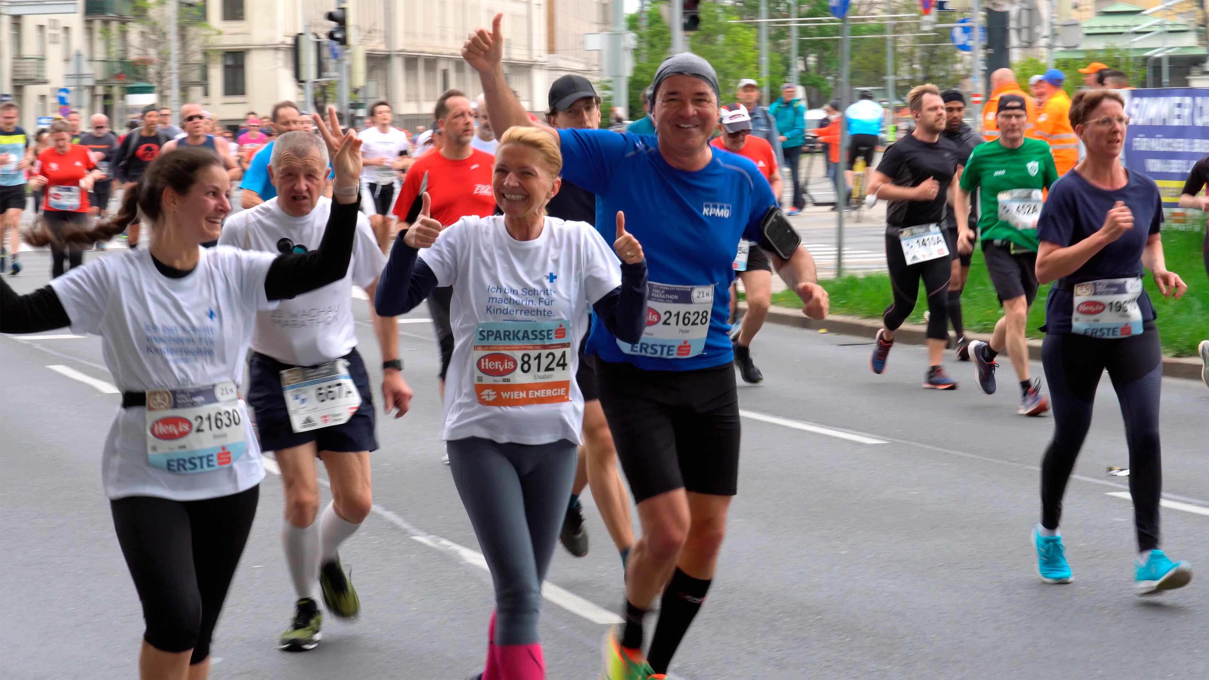 Schrittmacherinnen beim VCM 2022 (Kindernothilfe)