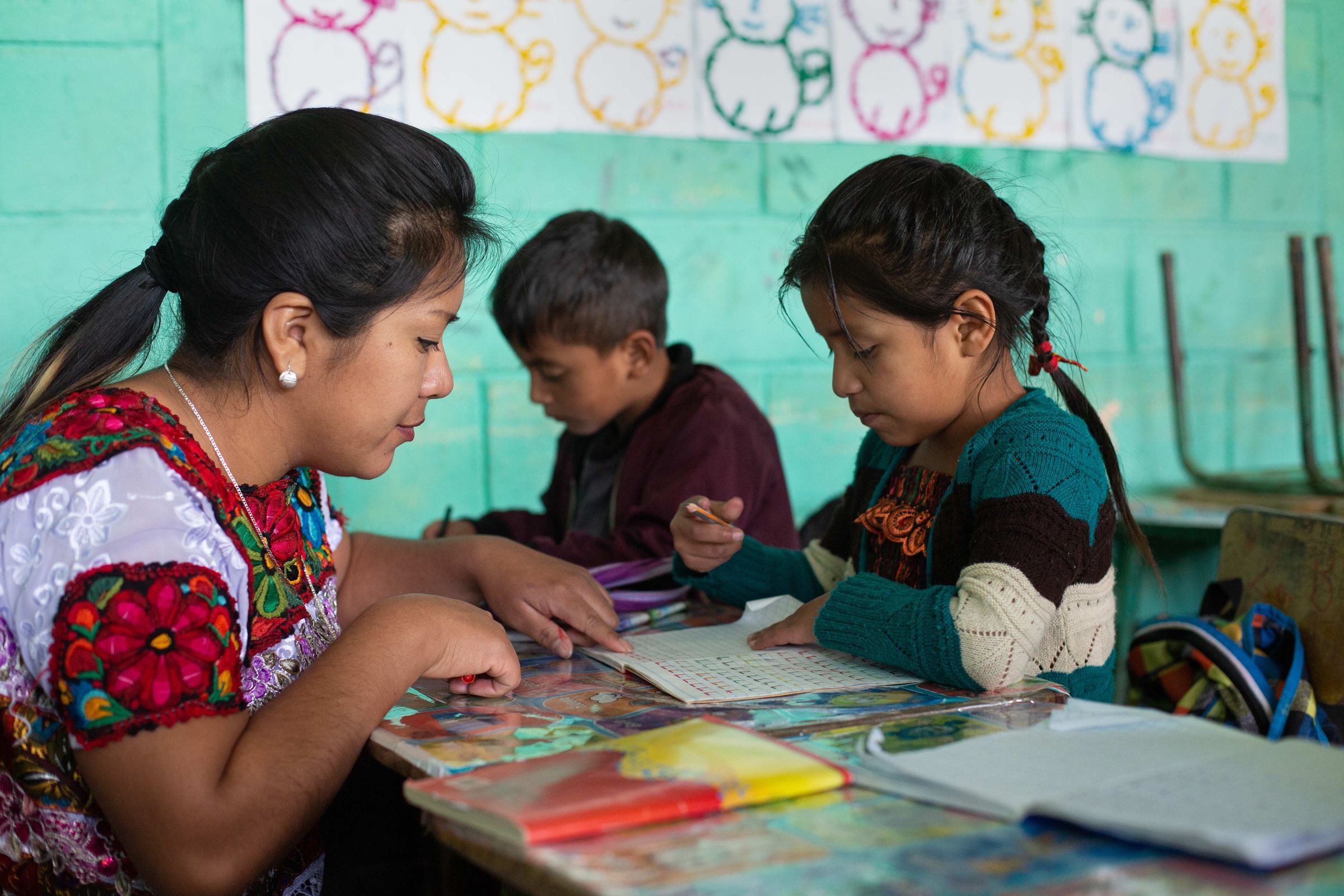 Schulmädchen in Guatemala (Foto: Kindernothilfe)