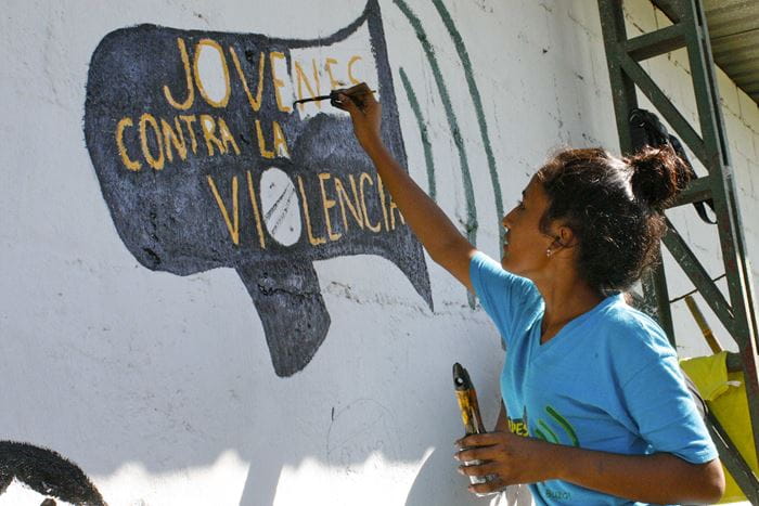 Jugendliche gegen Gewalt in Guatemala (Foto: Jürgen Schübelin)