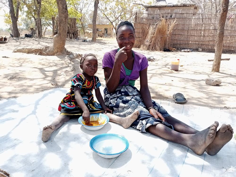 Mädchen in Sambia (Foto: Kindernothilfepartner)