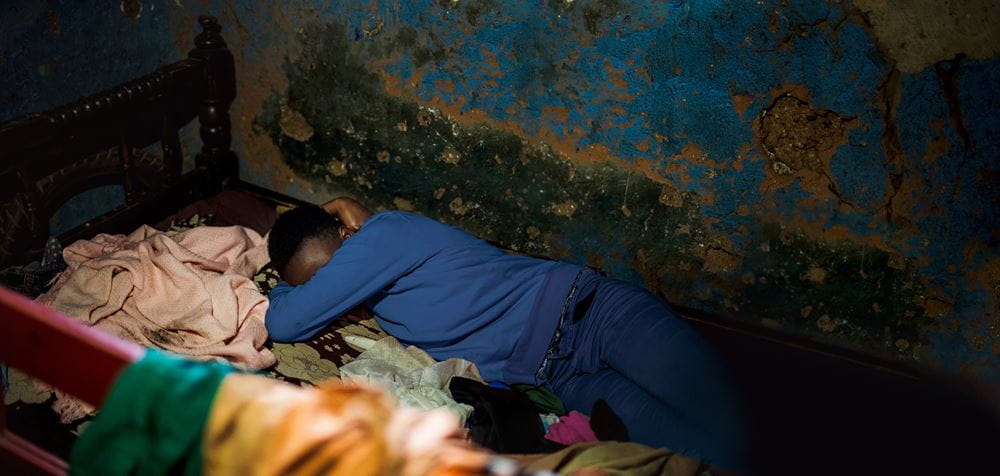 Obdachlose in Kenia (Foto: Lars Heidrich)