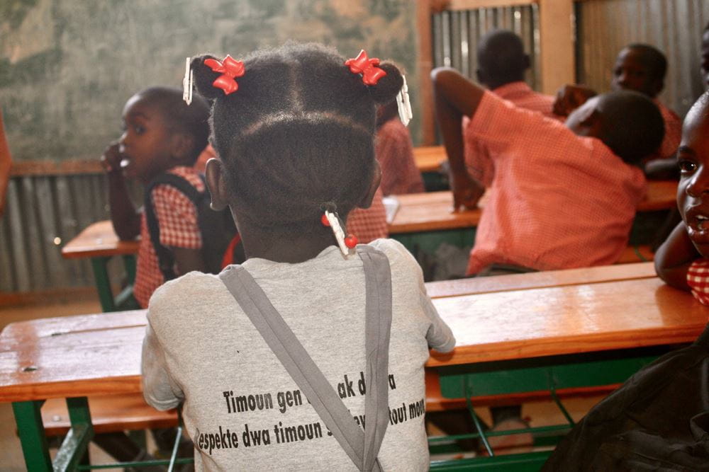Schulkinder in Haiti (Foto: Jürgen Schübelin) Schulkinder in Haiti (Foto: Jürgen Schübelin)