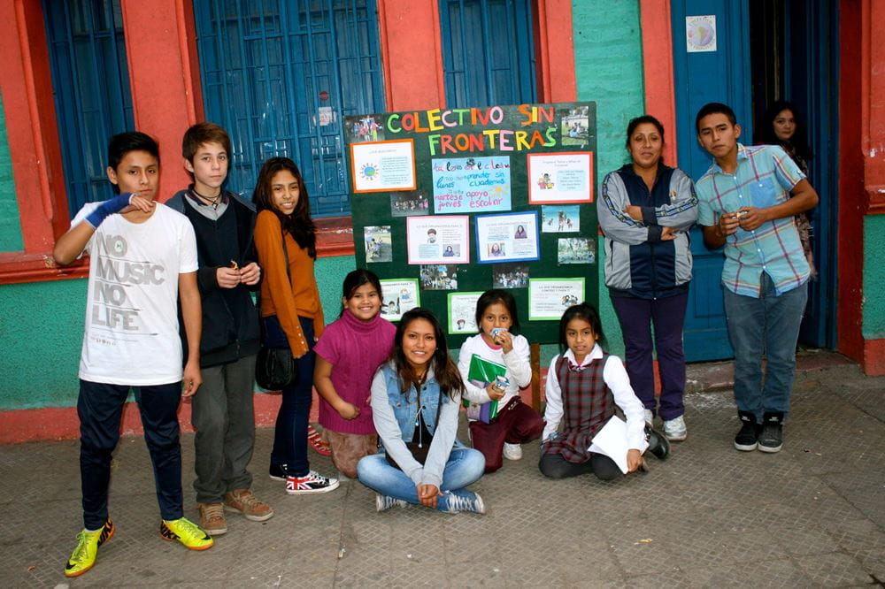 Migrantenkinder in Chile (Foto: Kindernothilfepartner)