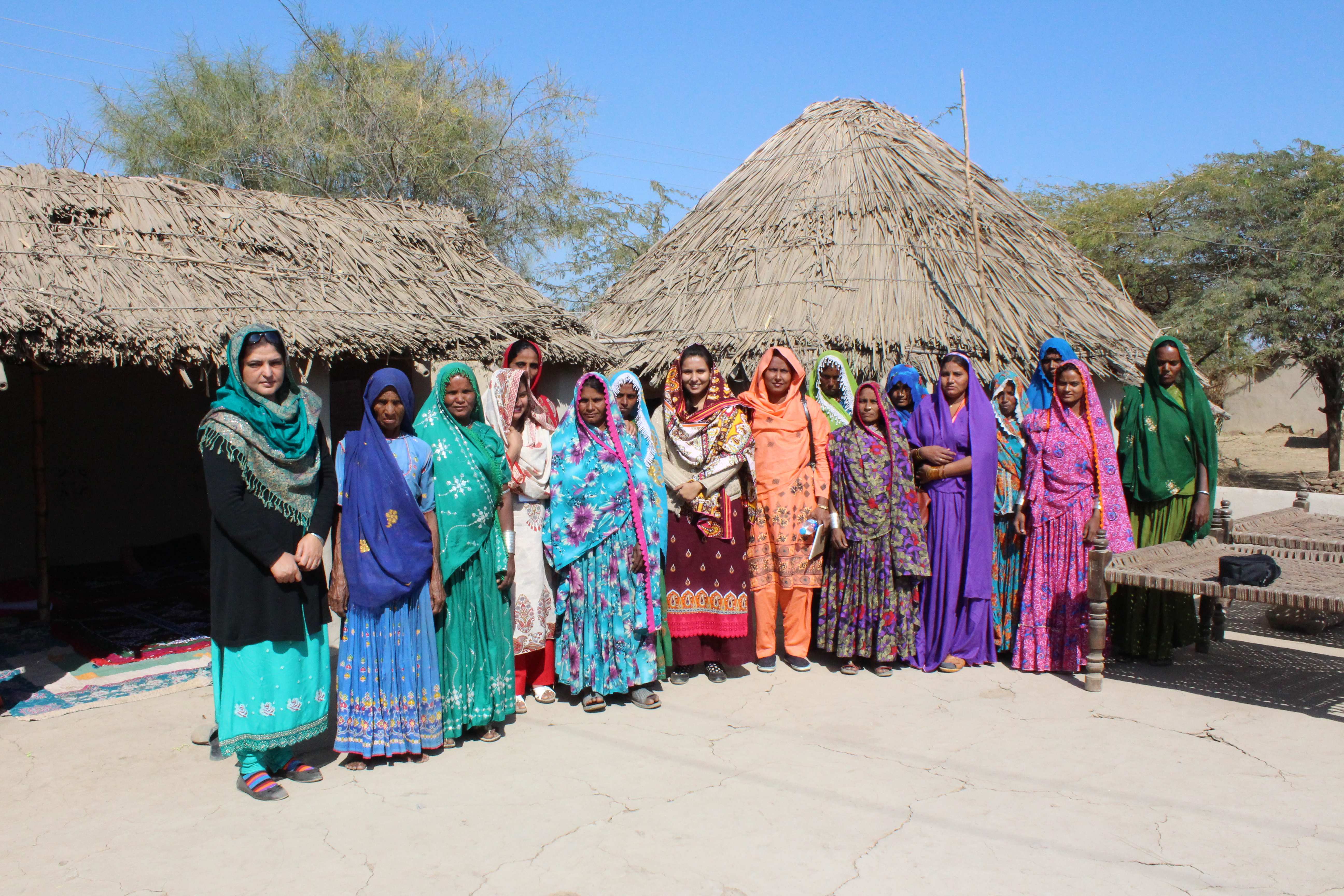 Frauen Selbsthilfegruppe in Pakistan (Foto: Kindernothilfepartner)