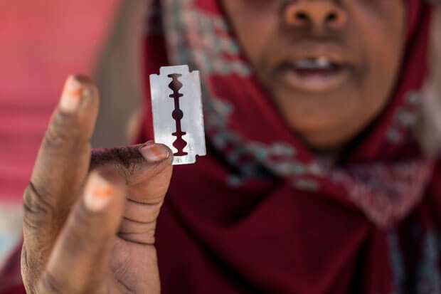 Rasierklinge (Foto: Kindernothilfepartner) Rasierklinge (Foto: Kindernothilfepartner)