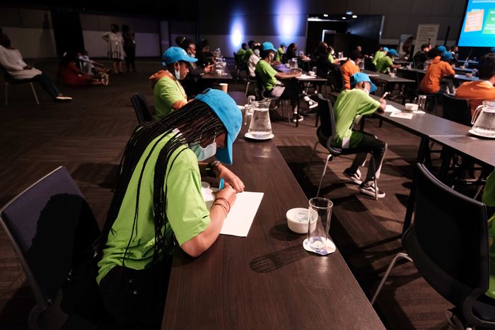 Weltkonferenz gegen Kinderarbeit in Durban, im Vorbereitungsworkshop mit Vertretern der ILO Weltkonferenz gegen Kinderarbeit in Durban, im Vorbereitungsworkshop mit Vertretern der ILO