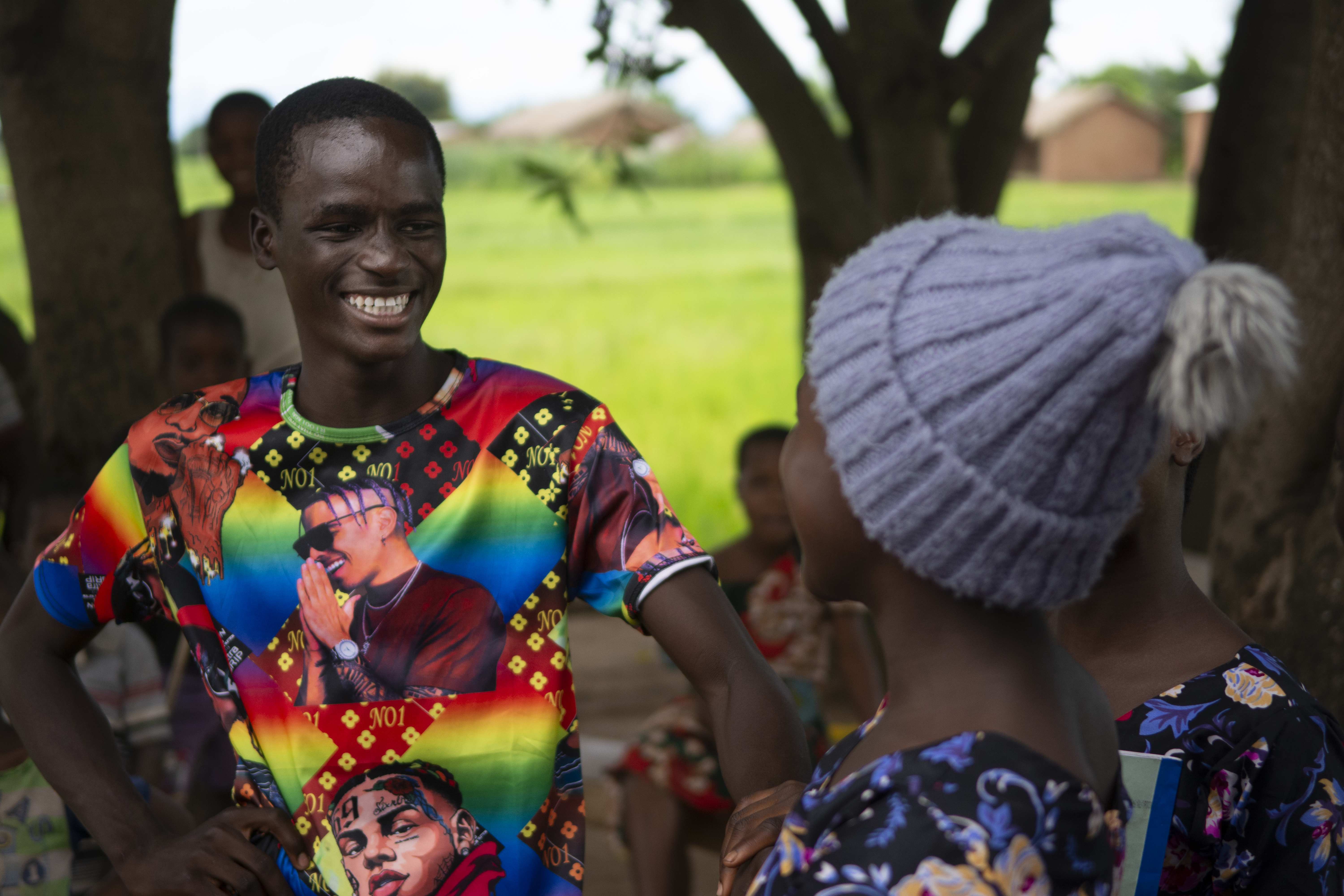 David ist der Vorsitzende des Kinderrechtsrats (Quelle: Christian Nusch)