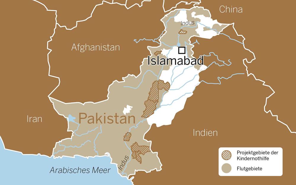 Projektaktivitäten der Kindernothilfe in den pakistanischen Überschwemmungsgebieten (Quelle: Kindernothilfe) Projektaktivitäten der Kindernothilfe in den pakistanischen Überschwemmungsgebieten (Quelle: Kindernothilfe)