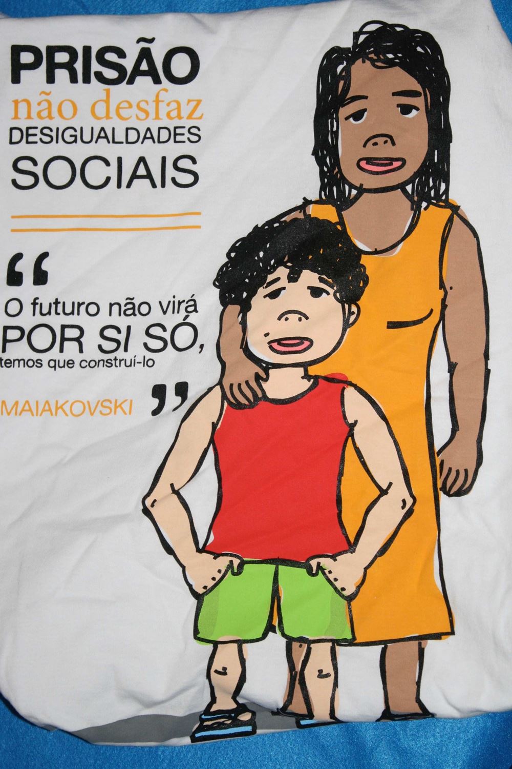 Aktion gegen Gewalt in Brasilien (Foto: Jürgen Schübelin)