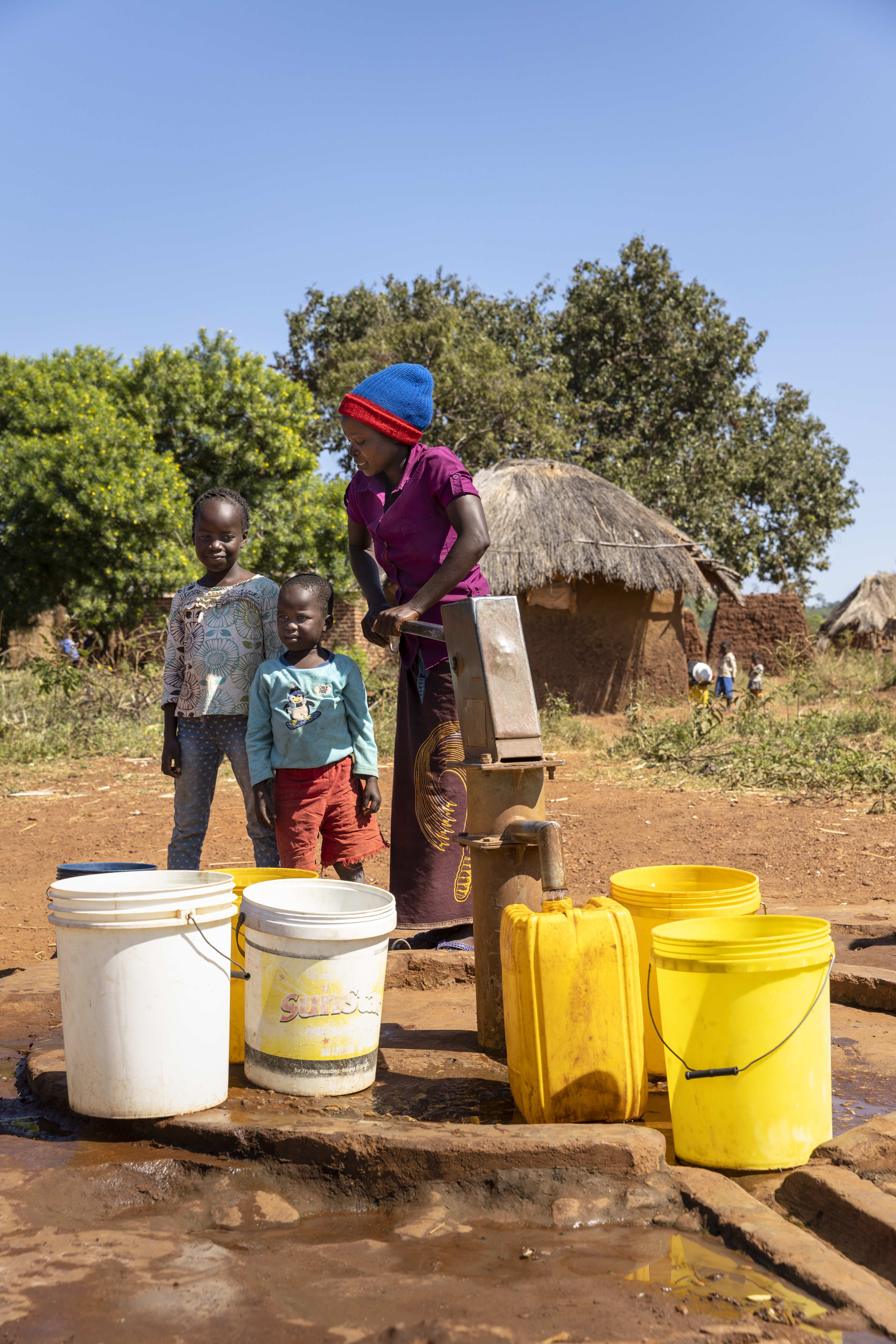 Intakte Brunnen sichern Überleben (Foto: Christian O. Bruch)
