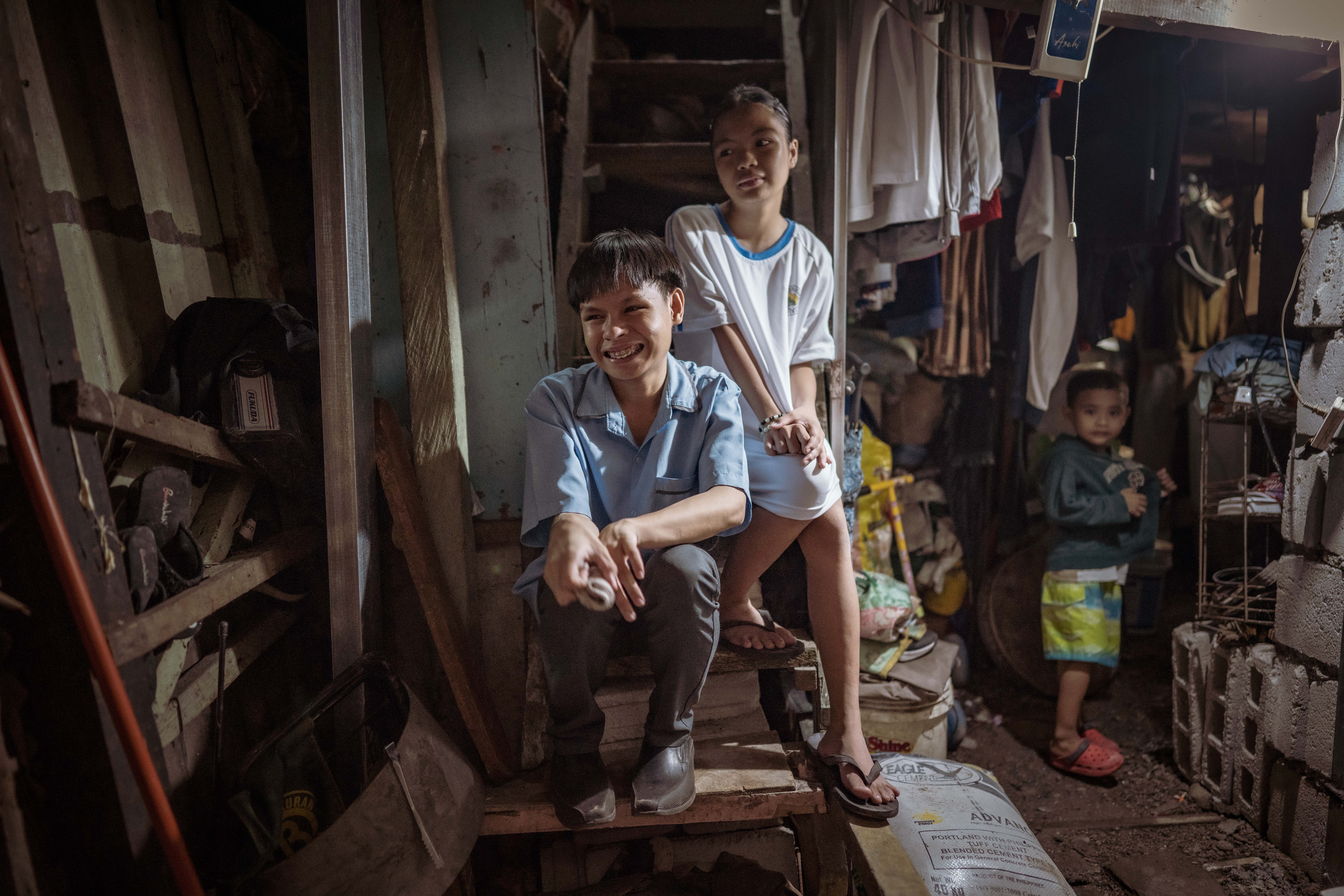  Mics zuhause im Slum in Manila (Foto: Jakob Studnar)