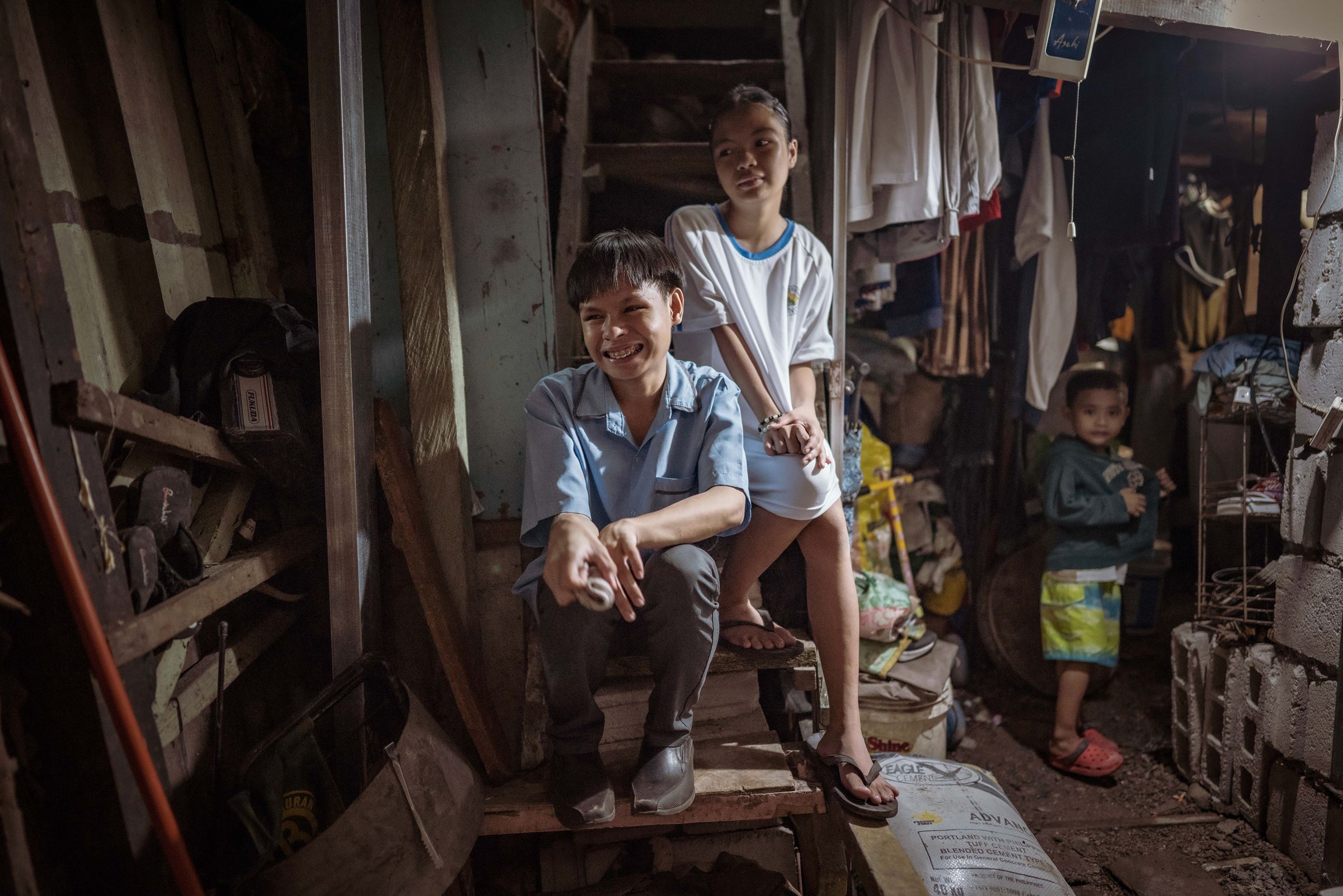 Mics zuhause im Slum in Manila (Foto: Jakob Studnar)