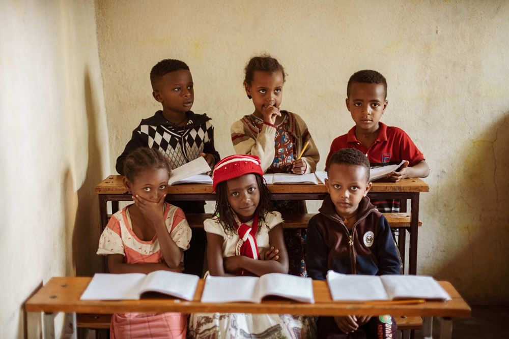 Frühkindliche Basisbildung in Äthiopien (Foto: Jakob Studnar)
