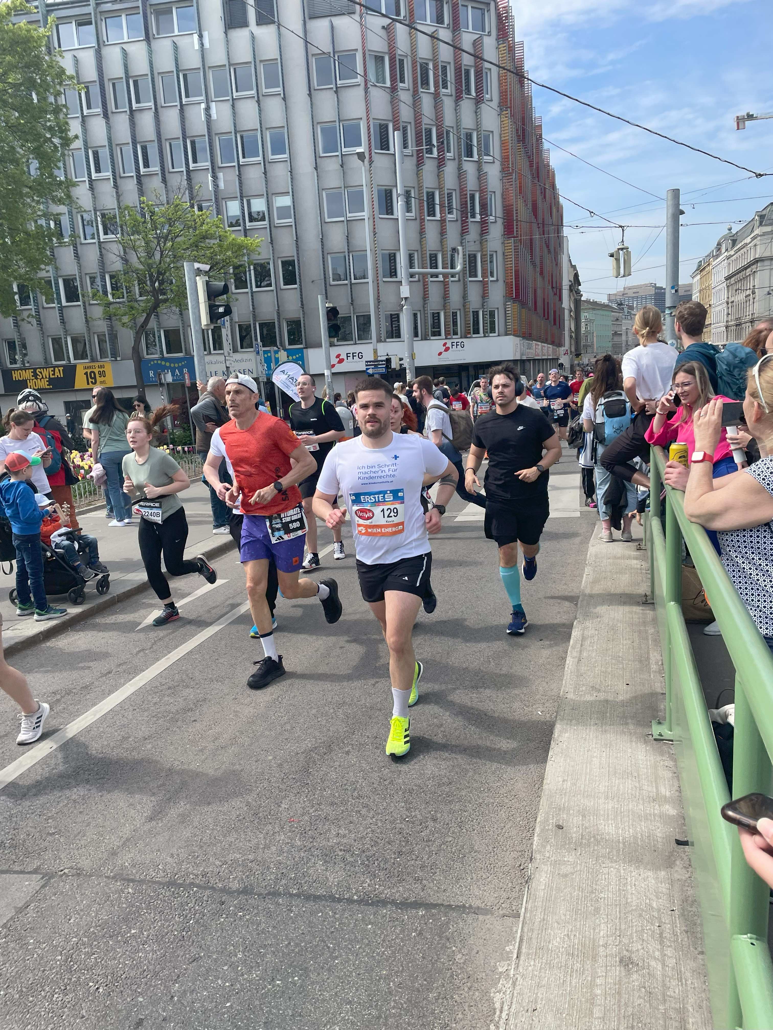 VCM 2023. Kevin war Schrittmacher. Für Kinderrechte.