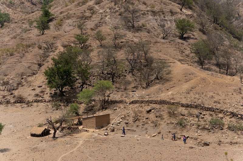 Blick auf das neue Steinhaus von Doña Illary (Quelle: Christian Nusch) Blick auf das neue Steinhaus von Doña Illary (Quelle: Christian Nusch)
