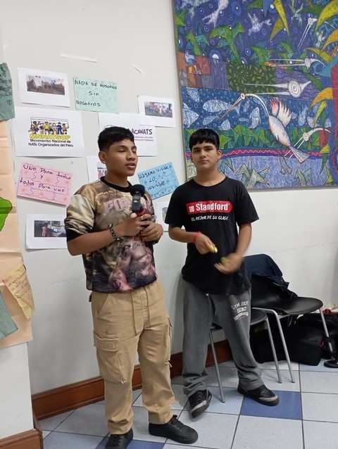 MOLACNNATs-Treffen in Lima (Foto: Kindernothilfepartner) MOLACNNATs-Treffen in Lima (Foto: Kindernothilfepartner)