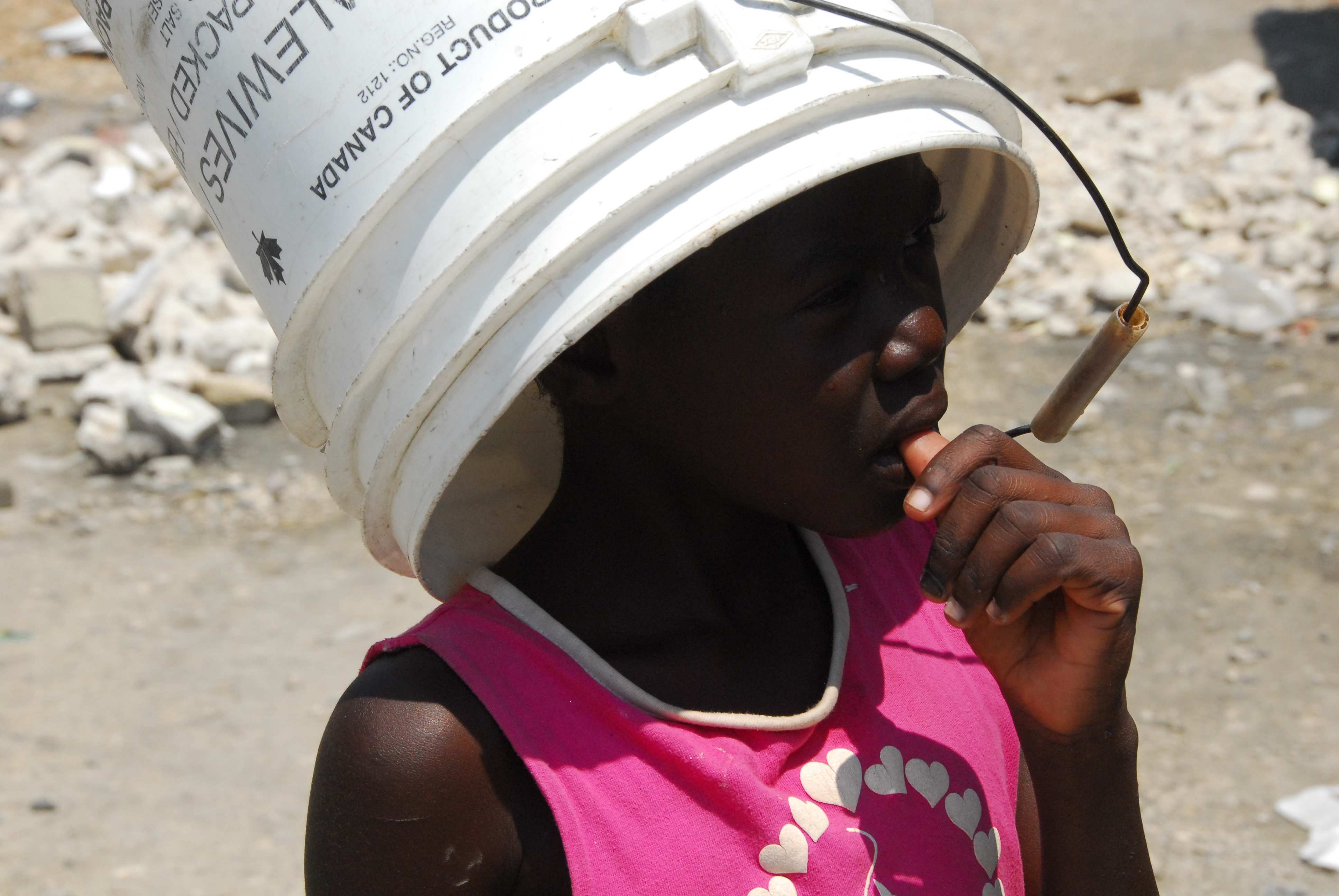Haitianisches Mädchen (Foto: Bernd Schlürmann)