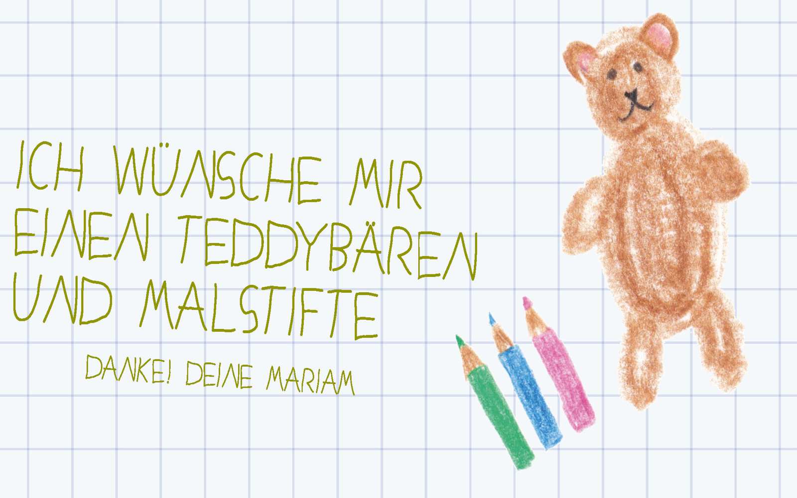 Miriams Wunschzettel