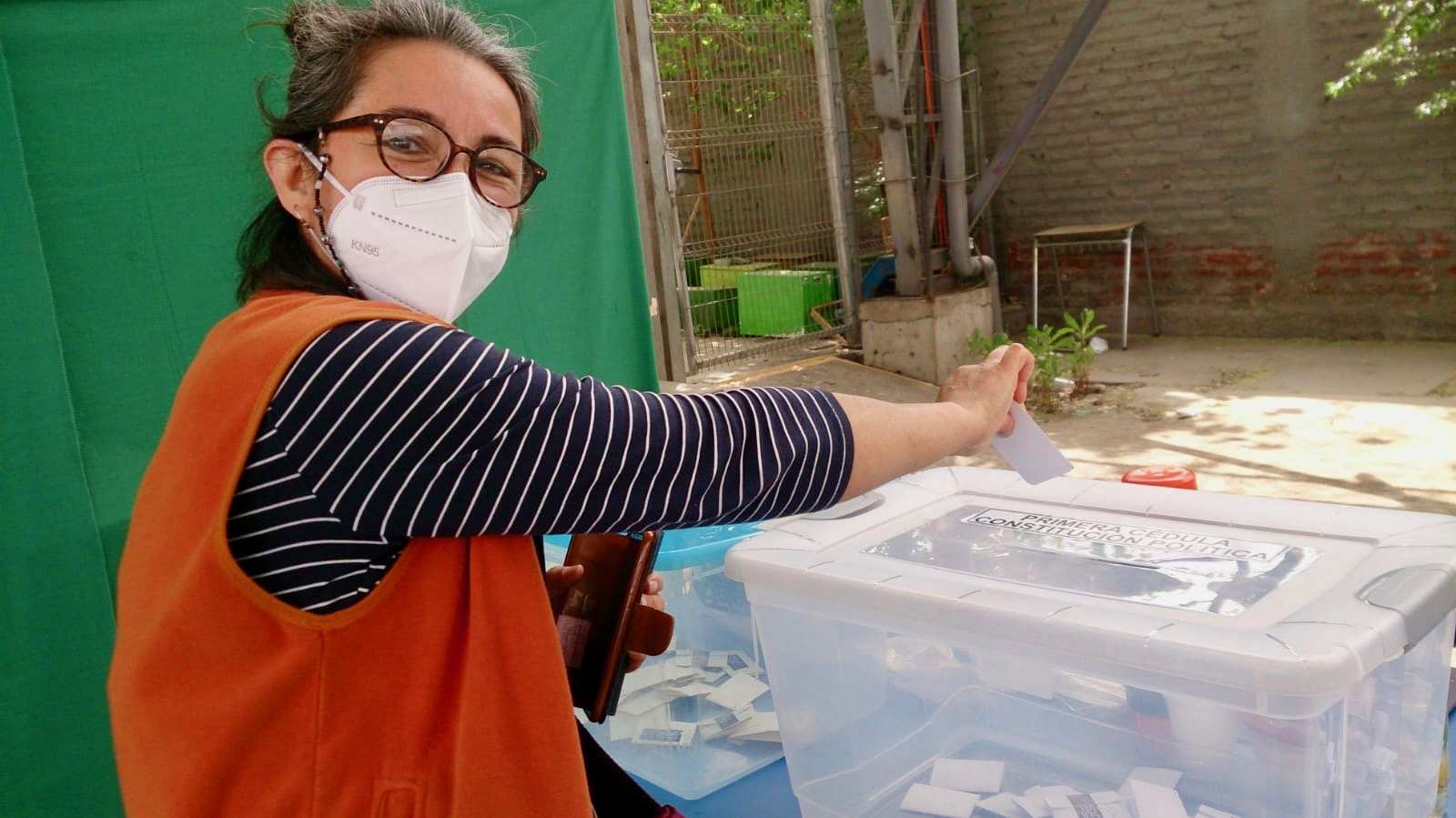 Eine Erinnerung an optimistischere Zeiten: Am 20. Oktober 2020 stimmten noch fast 80 Prozent aller Chileninnen und Chile für die Ausarbeitung einer demokratischen Verfassung (Foto: Ximena Galleguillos)