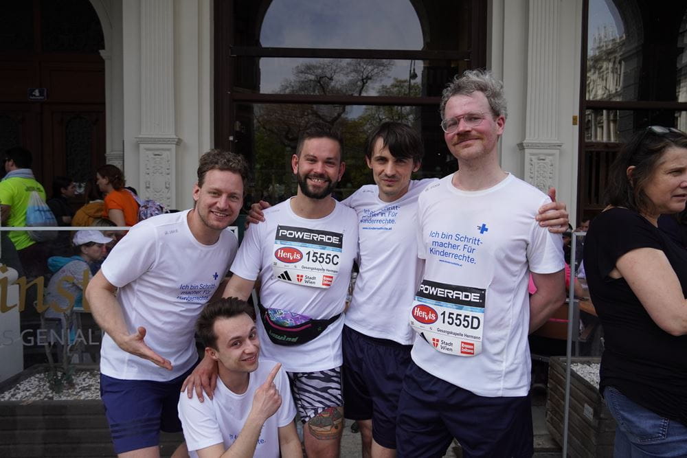 Gesangskapelle Hermann gab beim VCM 2023 alles für Kinder und ihre Rechte (Foto: Gesangskapelle Hermann) Gesangskapelle Hermann gab beim VCM 2023 alles für Kinder und ihre Rechte (Foto: Gesangskapelle Hermann)