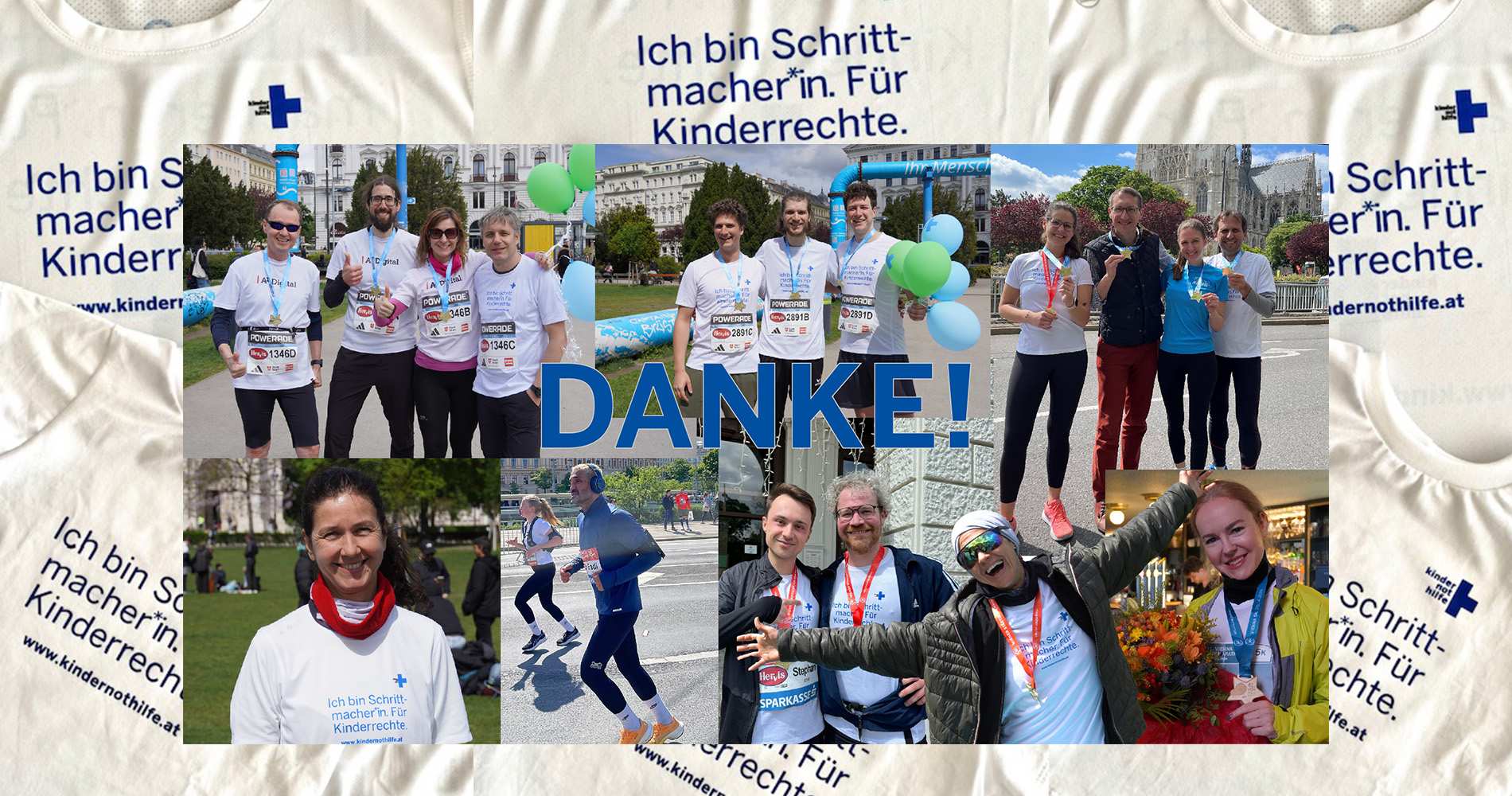 VCM 2024 Schrittmacher Danke (Foto: Kindernothilfe Österreich)
