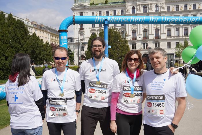 Schrittmacher*innen 2024 (Foto: Kindernothilfe Österreich) Schrittmacher*innen 2024 (Foto: Kindernothilfe Österreich)