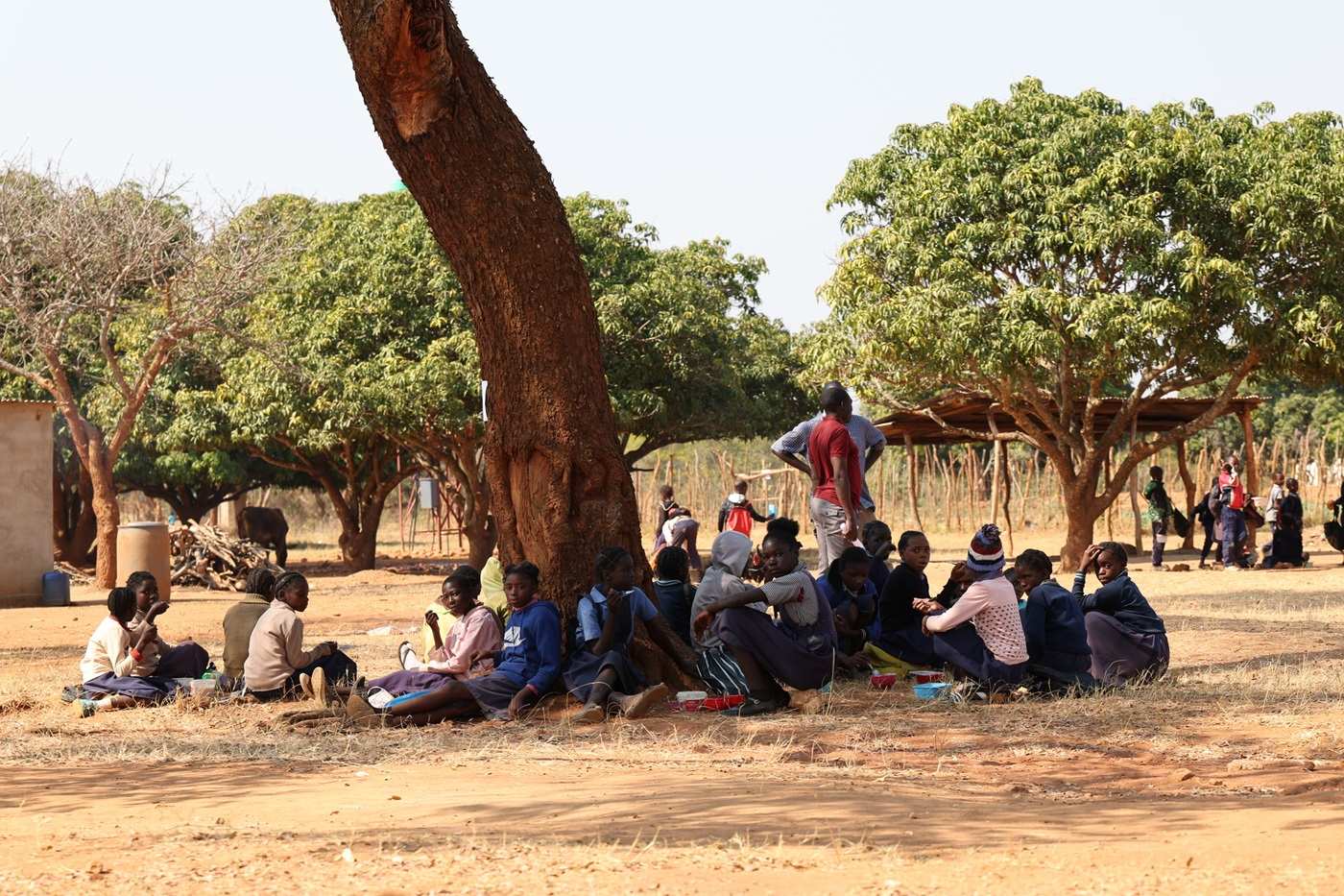 Durch das Nothilfeprogramm bleiben die Kinder bei Kräften und können weiter die Schule besuchen (Foto: KIndernothilfe)