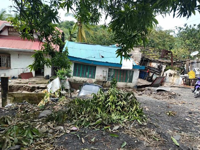 Schäden nach Tropensturm Trami auf den Philippinen (Foto: Kindernothilfepartner) Schäden nach Tropensturm Trami auf den Philippinen (Foto: Kindernothilfepartner)