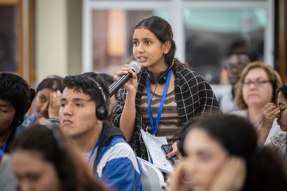 Kindernothilfe und terre des hommes richten Globale Konferenz arbeitender Kinder und Jugendlicher aus am 16.01.23 in Kigali. Foto: KNH - Jakob Studnar
. Kindernothilfe und terre des hommes richten Globale Konferenz arbeitender Kinder und Jugendlicher aus am 16.01.23 in Kigali. Foto: KNH - Jakob Studnar
.