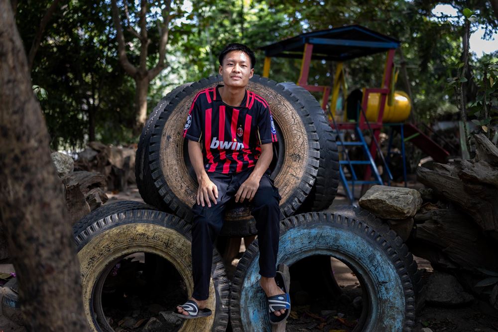 Thura musste kein Kindersoldat werden (Quelle: Lars Heidrich) Thura musste kein Kindersoldat werden (Quelle: Lars Heidrich)