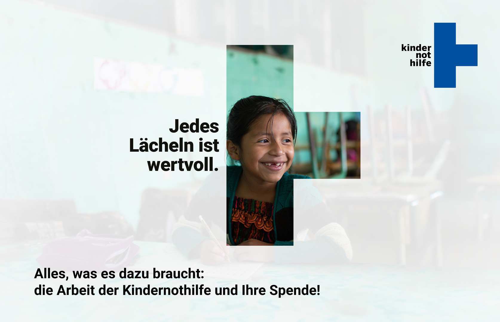 Kindernothilfe Österreich Werbekampagne 2026.