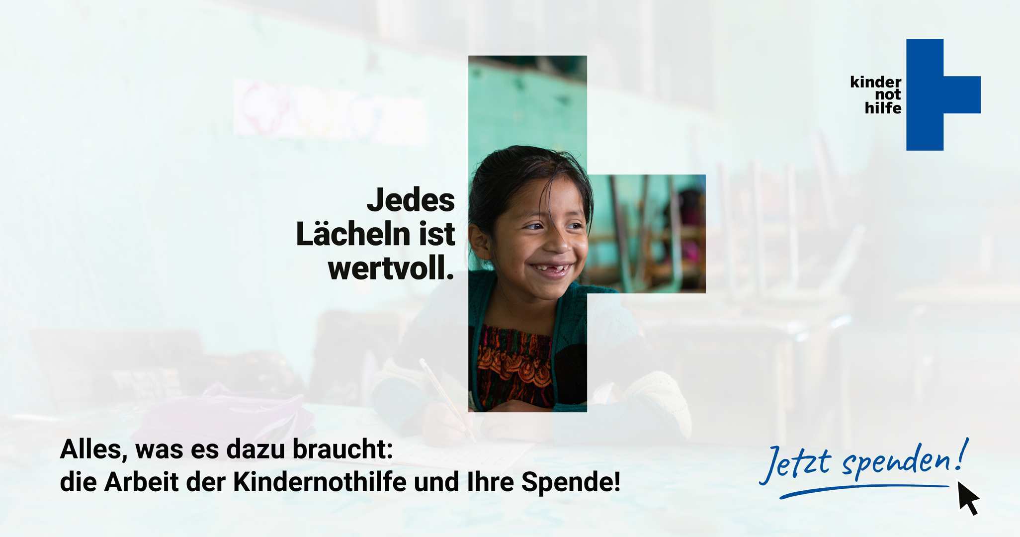 Kindernothilfe Österreich Werbekampagne 2026.