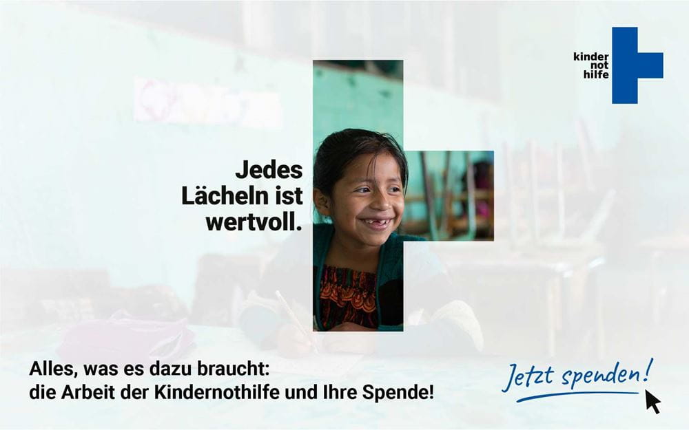 Kindernothilfe Österreich Werbekampagne 2026. Kindernothilfe Österreich Werbekampagne 2026.