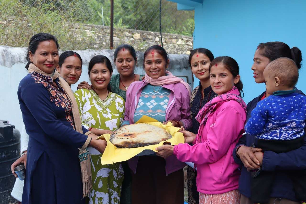 Eine Gruppe von Frauen in Nepal. (Foto: Kindernothilfepartner)