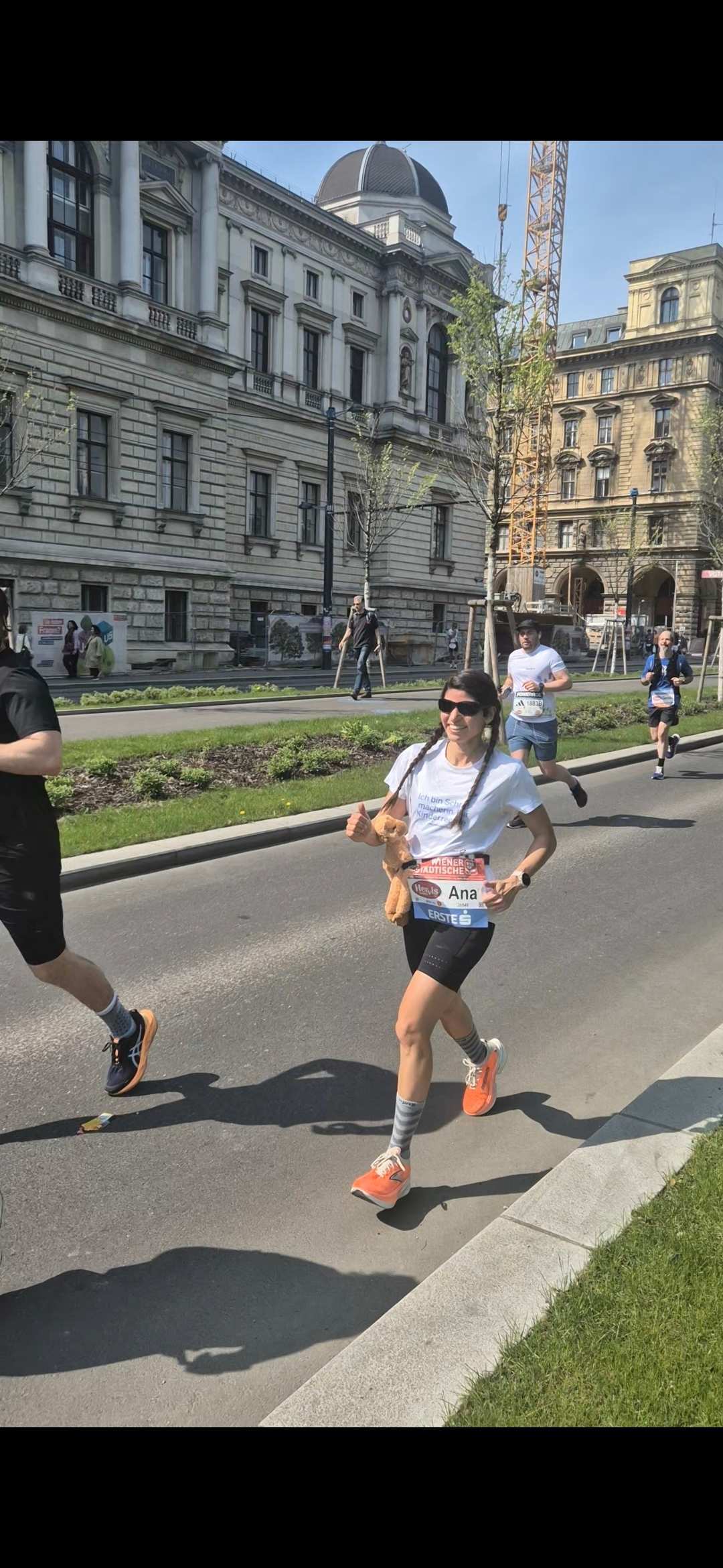 Ana Acuña-Dengo beim Vienna City Marathon 2026. (Foto: Vassia Popova)