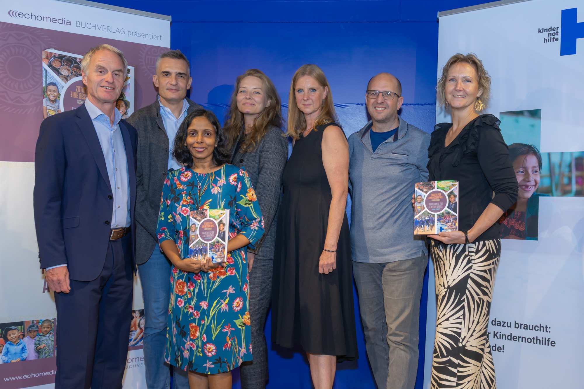 Präsentation Jubiläumskochbuch 30 Jahre Kindernothilfe Österreich im Thalia Wien Mitte. (Foto: Sandra Oblak)