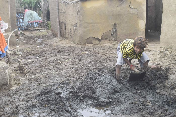 Eindrücke der Flut in Pakistan (Quelle: Kindernothilfe-Partner)